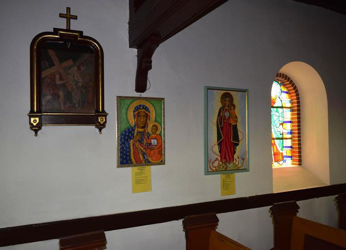Witnica 2015 r. - Wystawa obrazów w Kościele Parafialnym