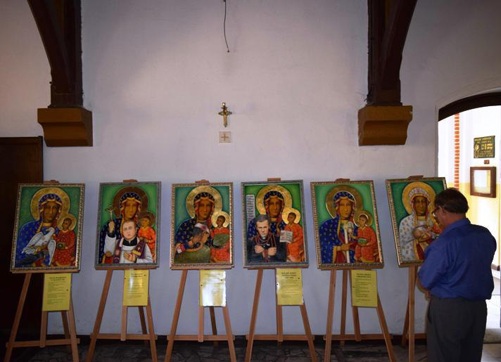 Witnica 2015 r. - Wystawa obrazów w Kościele Parafialnym